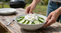 This Sour Cream Cucumber Salad Is the First Thing Gone at Every Barbecue