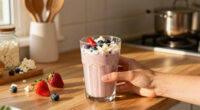 Berry Protein Cottage Cheese Smoothie