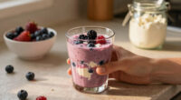 Berry Protein Cottage Cheese Smoothie
