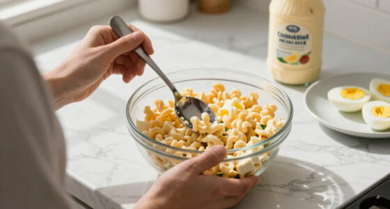 Deviled Egg Macaroni Salad
