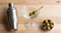 Dirty Martini Spritz