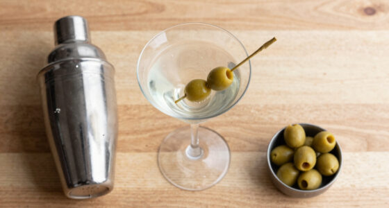 Dirty Martini Spritz