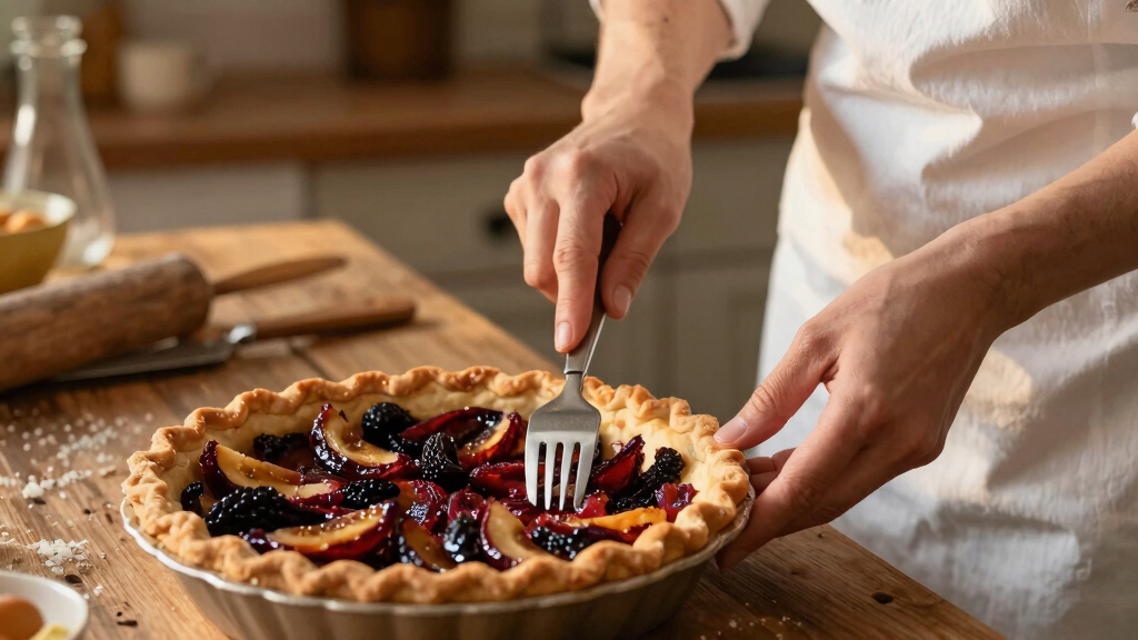 How to Crimp a Pie Edge That Looks Bakery-Made