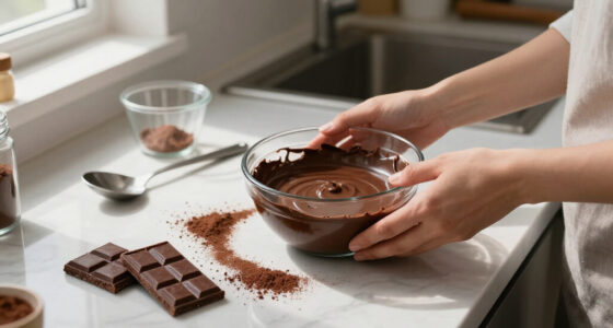 How to Substitute Cocoa for Melted Chocolate (and Back)