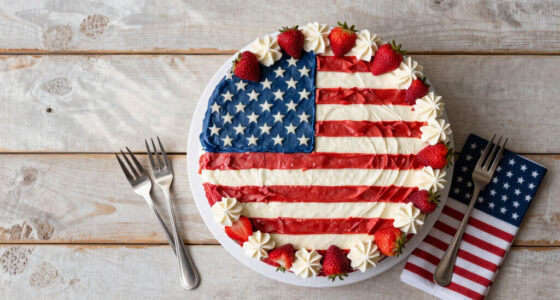 Martha Stewart Serves Huge American Flag Cake with 250 Pieces for Founding Father-Themed Party