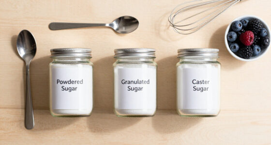 Powdered vs Granulated vs Caster Sugar: A Practical Breakdown