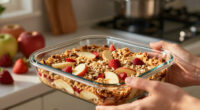 Strawberry Apple Crisp
