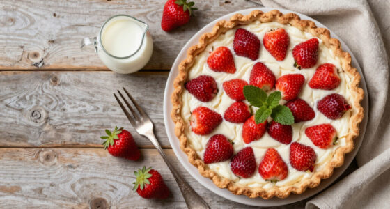 Strawberry Cream Pie