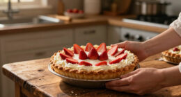 Strawberry Cream Pie
