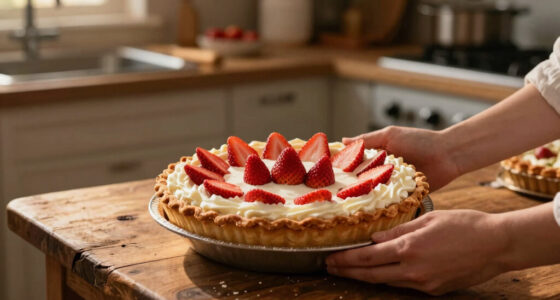 Strawberry Cream Pie