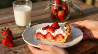 Strawberry Cream Pie