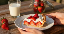 Strawberry Cream Pie