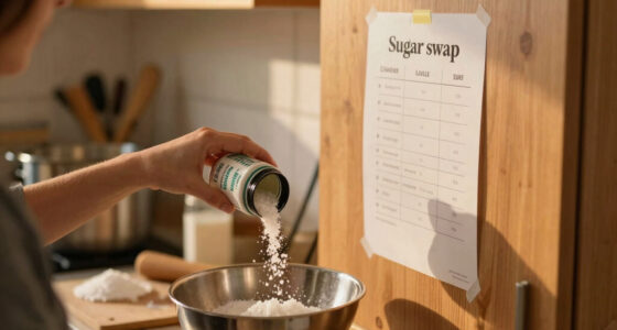 The Sugar Swap Chart Every Baker Should Tape to the Cupboard