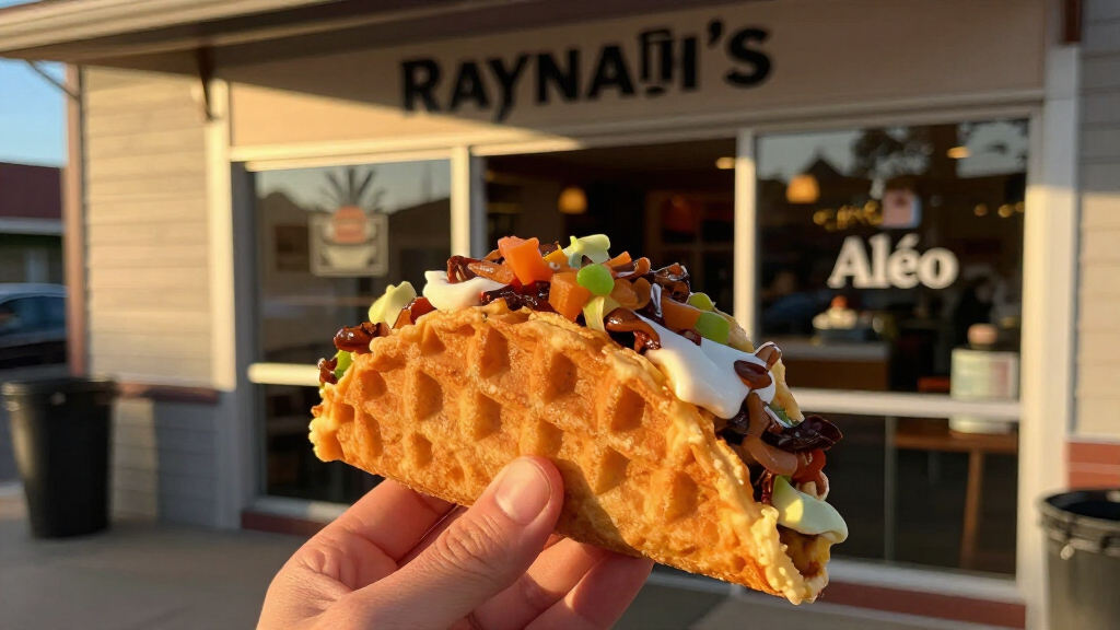 Watch Dubai Waffle Taco Being Made At Raynham's Brand New Cafe Aléo - Taunton Daily Gazette