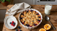 How to Make a Fruit Crumble With the Perfect Topping