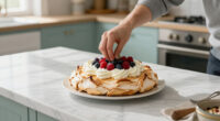 How to Make a Pavlova With a Crisp Shell and Soft Center