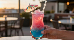 Miami Vice Cocktail