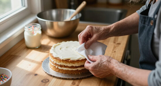 My Grandma's 50-Year-Old Paper Towel Trick For Decorating Cakes Is Ingenious