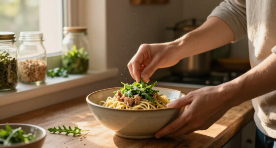 Pasta Di Avena Con Tonno E Pesto Di Rucola