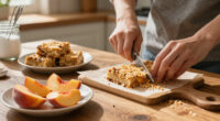 Peach Crumb Bars
