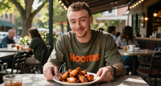 Sam Smith Loves Hooters Chicken Wings