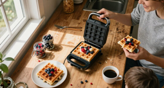 8 Best Belgian Waffle Makers for Families in 2026