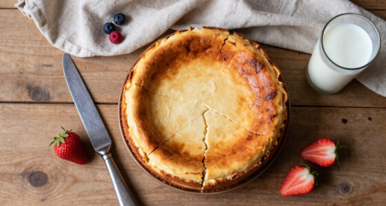 Why Your Cheesecake Cracked Down the Middle
