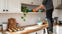 11 Clever Ideas For What To Do With The Awkward Space Above Kitchen Cabinets
