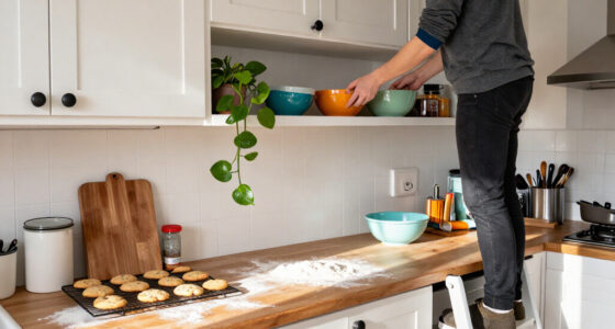 11 Clever Ideas For What To Do With The Awkward Space Above Kitchen Cabinets