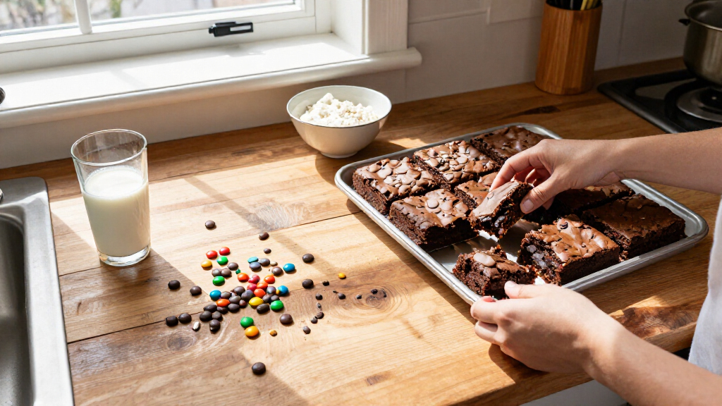 Homemade Cosmic Brownies