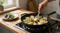 Skillet Pierogi With Mushrooms