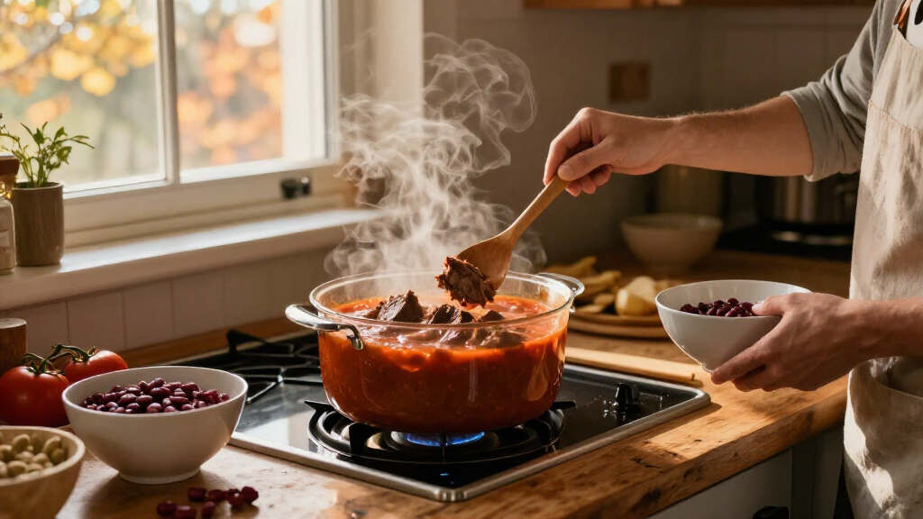 Turn Leftover Pot Roast Into This Hearty Chili For The Ultimate Fall Dinner
