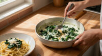 Tuscan Creamed Spinach