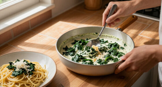 Tuscan Creamed Spinach